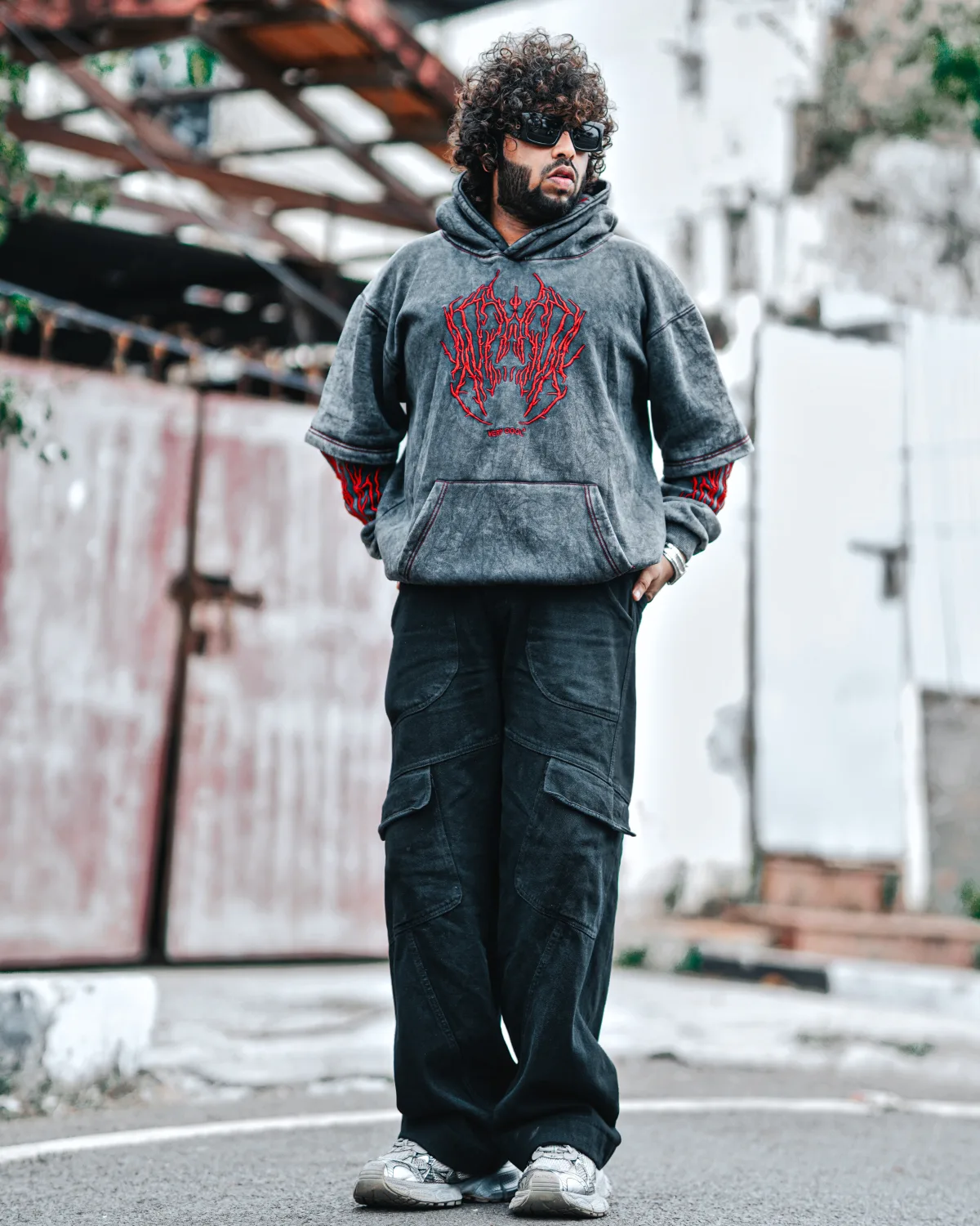 Approved Pyrokine outdoor editorial portrait