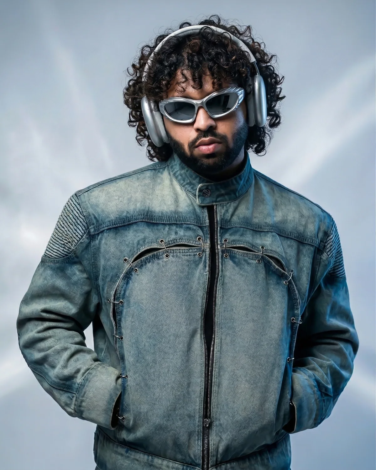 Pyrokine in an approved official portrait